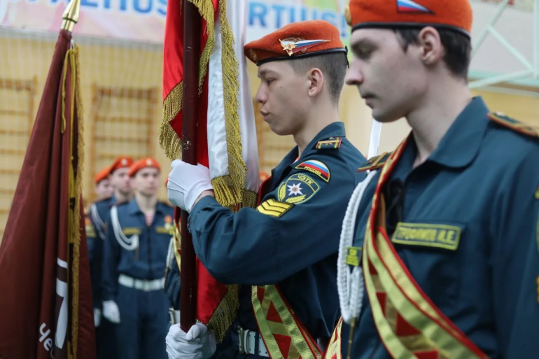 Церемония вручения медалей «За участие в военном параде в День Победы 80 лет»