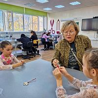 Маленькие гости колледжа: знакомство с швейным направлением и профессиями в рамках проекта «Профессионалитет — детский сад»