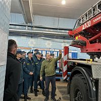 Будущие спасатели на боевом посту: студенты «Пожарной безопасности» в 4 ПСЧ 5 ПСО ФПС ГПС ГУ МЧС России по Чувашской Республике