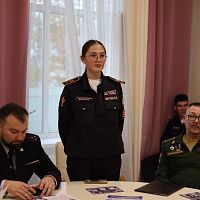 Студенты специальности «Правоохранительная деятельность» встретились с заместителем министра внутренних дел по Чувашской Республике