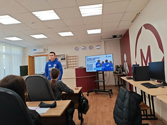 Вчера состоялась встреча с представителем регионального отделения ВОО «Молодая Гвардия Единой России»