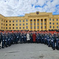 В Чебоксарах прошел юбилейный парад Победы