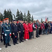 22 июня в День памяти и скорби в Мемориальном парке