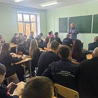 Встреча для студентов специальности «Правоохранительная деятельность» с сотрудниками Управления Федеральной службы войск национальной гвардии Российской Федерации по Чувашской Республике - Чувашии