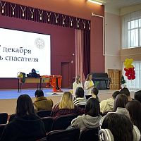 Встреча для студентов ЧЭТК с представителями Чувашского регионального отделения Всероссийского студенческого корпуса спасателей