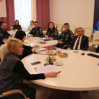 Состоялся круглый стол на тему : "Профессиональные компетенции студентов: Всероссийское чемпионатное движение как инструмент их формирования и оценки в условиях реализации федерального проекта «Профессионалитет»