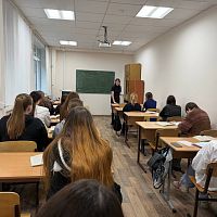 Лекции от старшего инспектора ПДН Вороновой А.В.