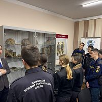 Посещение музея поискового отряда ЧГПУ им. И.Я. Яковлева «Память»