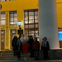 Студенты ЧЭТК по пушкинской карте посетили Чувашский драматический театр им. К.Иванова