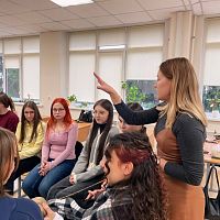  В ЧЭТК прошёл тренинг «Волшебный клубок» в рамках Недели психологии