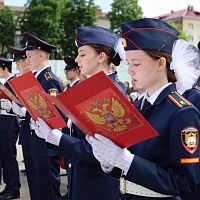 Посвящение в профессию: студенты колледжа дали клятву верности делу безопасности