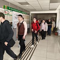 В колледже и общежитиях прошли учения по пожарной безопасности