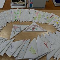 Письма-треугольники