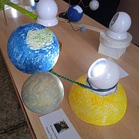 Конкурс творческих работ «Демонстрационные модели строения Солнечной системы»