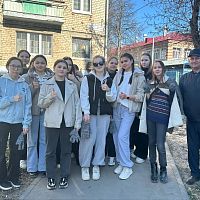 Студенты нашего колледжа  приняли активное участие в общегородском субботнике