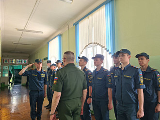 Учебные военные сборы с группой 12-ПБ-20