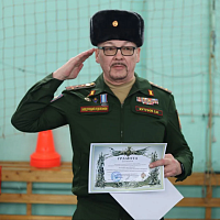 Церемония вручения медалей «За участие в военном параде в День Победы 80 лет»