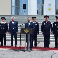 Чебоксарский экономико-технологический колледж принял участие в торжественном мероприятии по случаю 105-ней годовщины образования органов внутренних дел Чувашской Республики!
