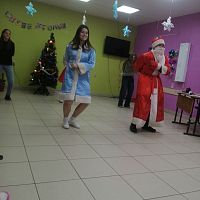 Новогоднее настроение царит в студенческих общежитиях колледжа