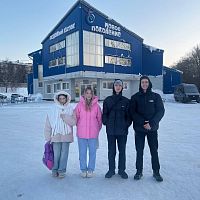 В честь дня Студента состоялось катание в одном из лучших крытых катков города Чебоксары «Новое поколение» на стадионе «Спартак»