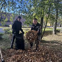 Экологический субботник в парке им. В. И. Чапаева
