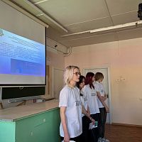 Профориентационная встреча с ЧЭТК в школе № 43