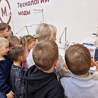 В рамках проекта "Профессионалитет- детский сад» прошёл творческий мастер-класс и экскурсия по швейной мастерской