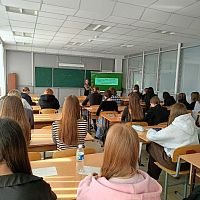  Для студентов первых курсов отделений ЭТО и ПРКиССУ состоялись итоговые занятия в рамках цикла «Уроки трезвости»