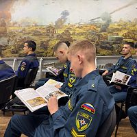 Посещение музея поискового отряда ЧГПУ им. И.Я. Яковлева «Память»