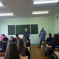 Встреча для студентов специальности «Правоохранительная деятельность» с сотрудниками Управления Федеральной службы войск национальной гвардии Российской Федерации по Чувашской Республике - Чувашии