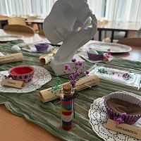  Сегодня в нашем колледже, в рамках Недели психологии весна-2026, состоялся мастер-класс для педагогов: «Песочный сосуд»