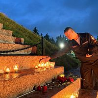 Студенты Чебоксарского экономико-технологического колледжа приняли участие во Всероссийской патриотической акции «Свеча памяти»
