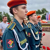 22 июня в День памяти и скорби в Мемориальном парке