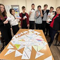   Акция «Треугольник надежды» - письма для участников СВО