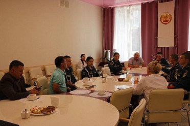 Встреча  с участниками республиканcкого этапа «Зарница 2.0»