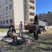 Участие в экологическом месячнике