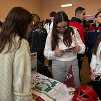  Профориентационная встреча: студенты поделились опытом с юными школьниками! 