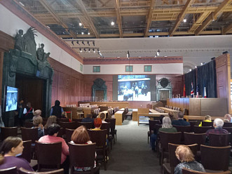 Посещение масштабной экспозиции, посвященная Великой Отечественной войне