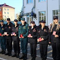 Торжественное построение и награждение курсантов ЧЭТК