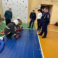 Студенты 1 курса специальности «Пожарная безопасность»  посетили 6 ПСЧ 5 ПСО ФПС ГПС ГУ МЧС России по Чувашской Республике 
