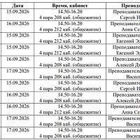 Старт занятий по курсу «Служебная подготовка»