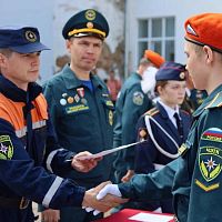 Посвящение в профессию: студенты колледжа дали клятву верности делу безопасности