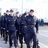 Торжественное построение и награждение курсантов ЧЭТК