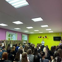 Встреча с сотрудником Отдела вневедомственной охраны по г. Чебоксары – филиал ФГКУ «УВО ВНГ России по Чувашской Республике - Чувашии»
