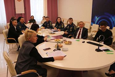 Состоялся круглый стол на тему : "Профессиональные компетенции студентов: Всероссийское чемпионатное движение как инструмент их формирования и оценки в условиях реализации федерального проекта «Профессионалитет»