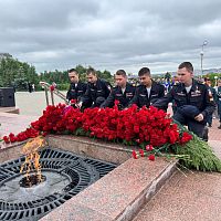 22 июня в День памяти и скорби в Мемориальном парке