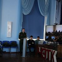 В гостях у ЧЭТК Казанское высшее танковое командное училище