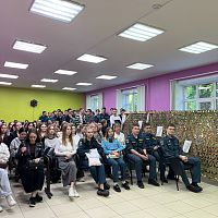 Встреча с сотрудником Отдела вневедомственной охраны по г. Чебоксары – филиал ФГКУ «УВО ВНГ России по Чувашской Республике - Чувашии»