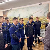 Посещение музея поискового отряда ЧГПУ им. И.Я. Яковлева «Память»