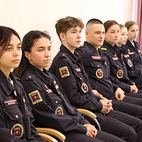 Профориентационная встреча с временно исполняющим обязанности начальника отдела организации деятельности участковых уполномоченных полиции и по делам несовершеннолетних МВД по Чувашской Республике